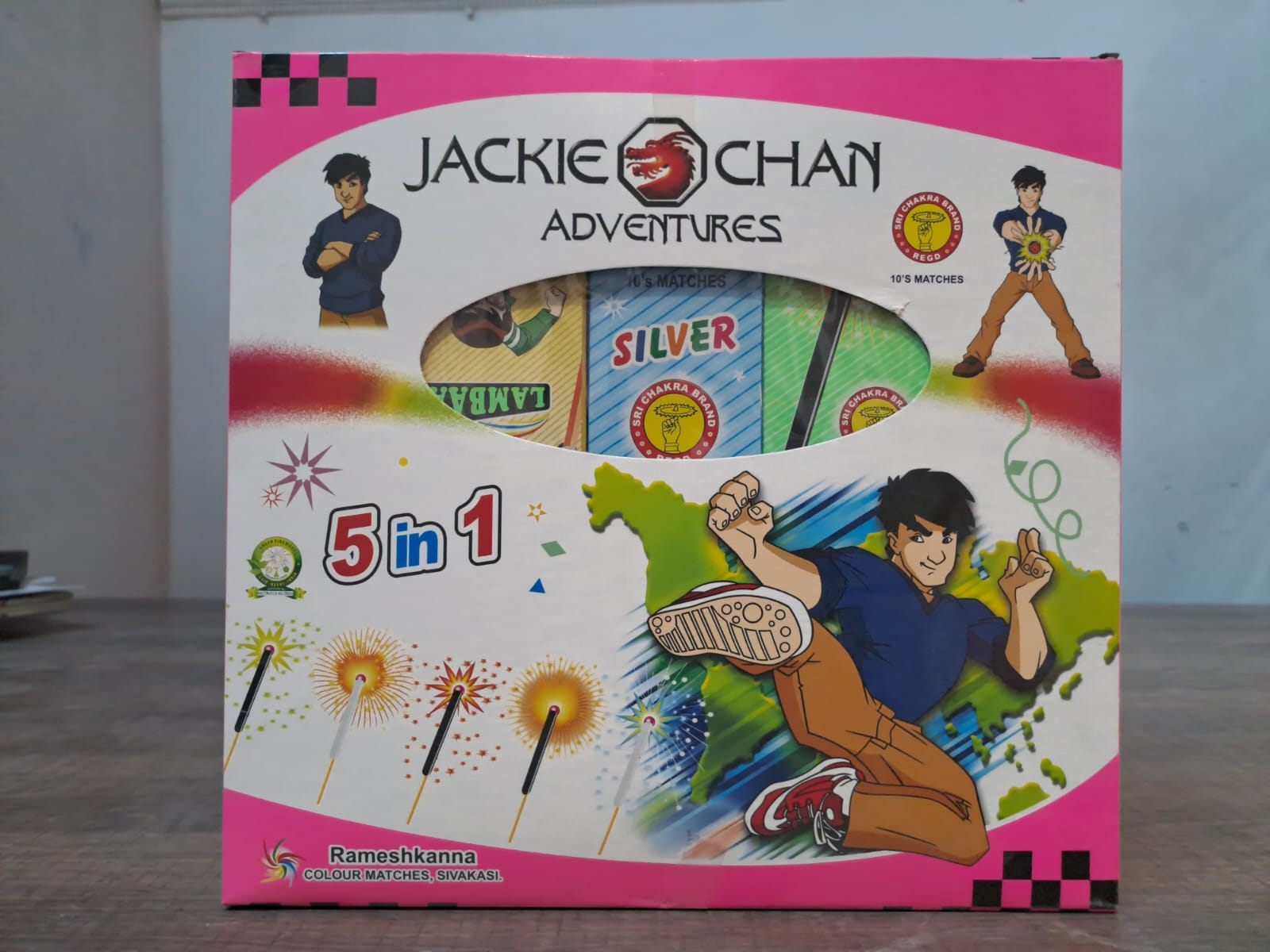 Jackie Chan 5 in 1 Matches