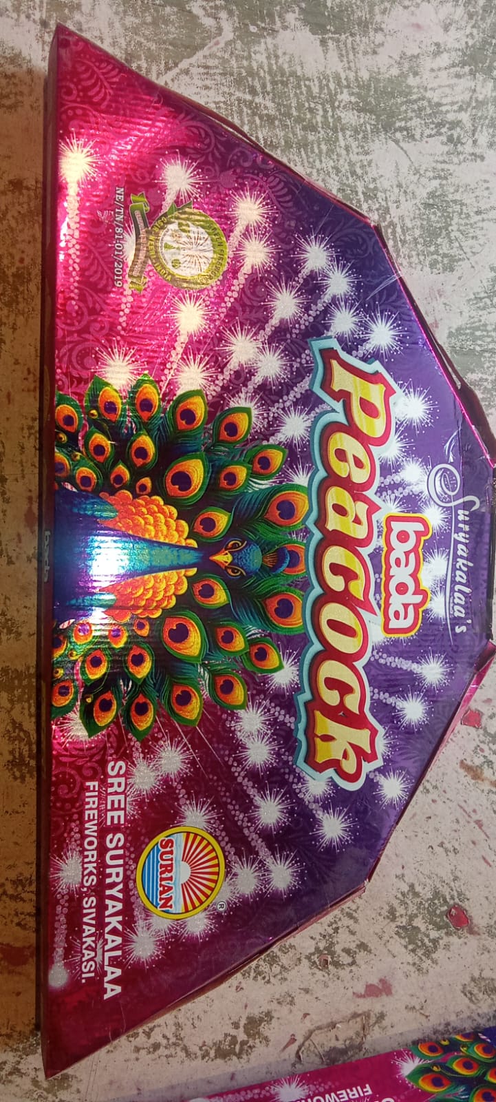 Bada Peacock full crackeling