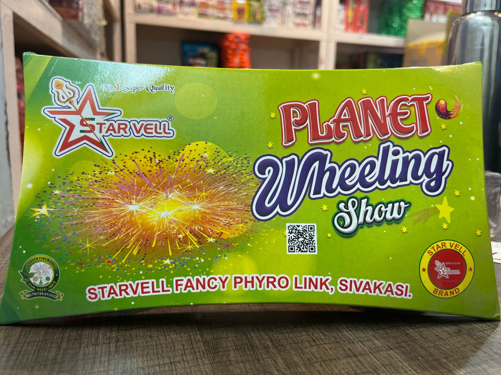 Planet Wheeling Show(front &Back crackling)