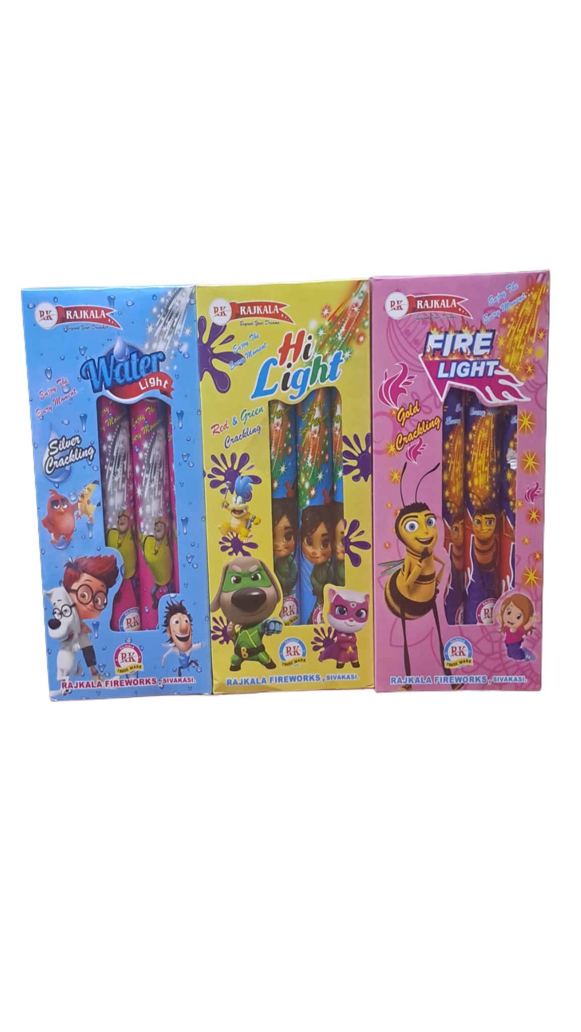 Rajkala Colour Candle Mix ( 4 Varieties )