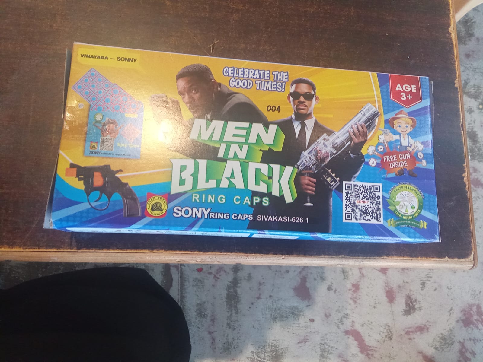 Sonny MIB Ring cap Gun